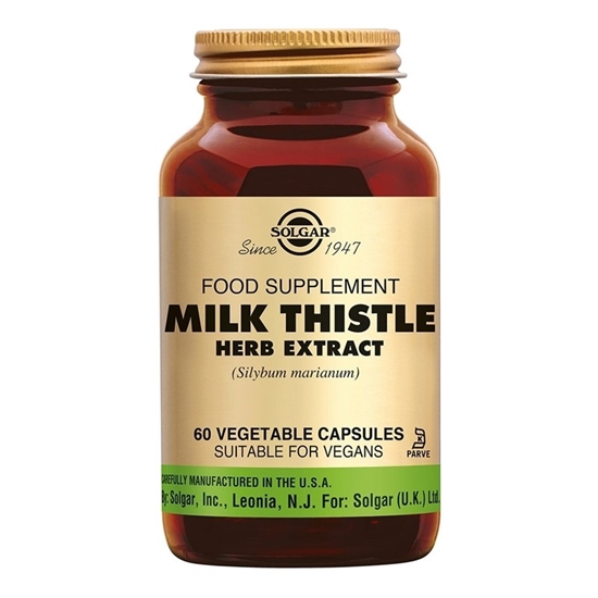 SOLGAR MILK THISTLE HERB EXTRACT 60 CAPS